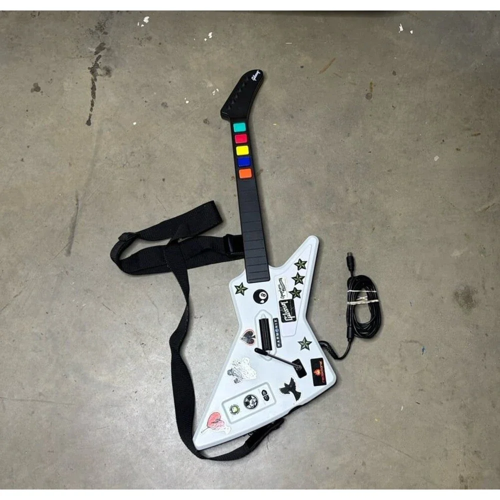 Guitar Hero Xplorer Red Octane WIRED 95065 Xbox 360 No USB Breakaway Cable